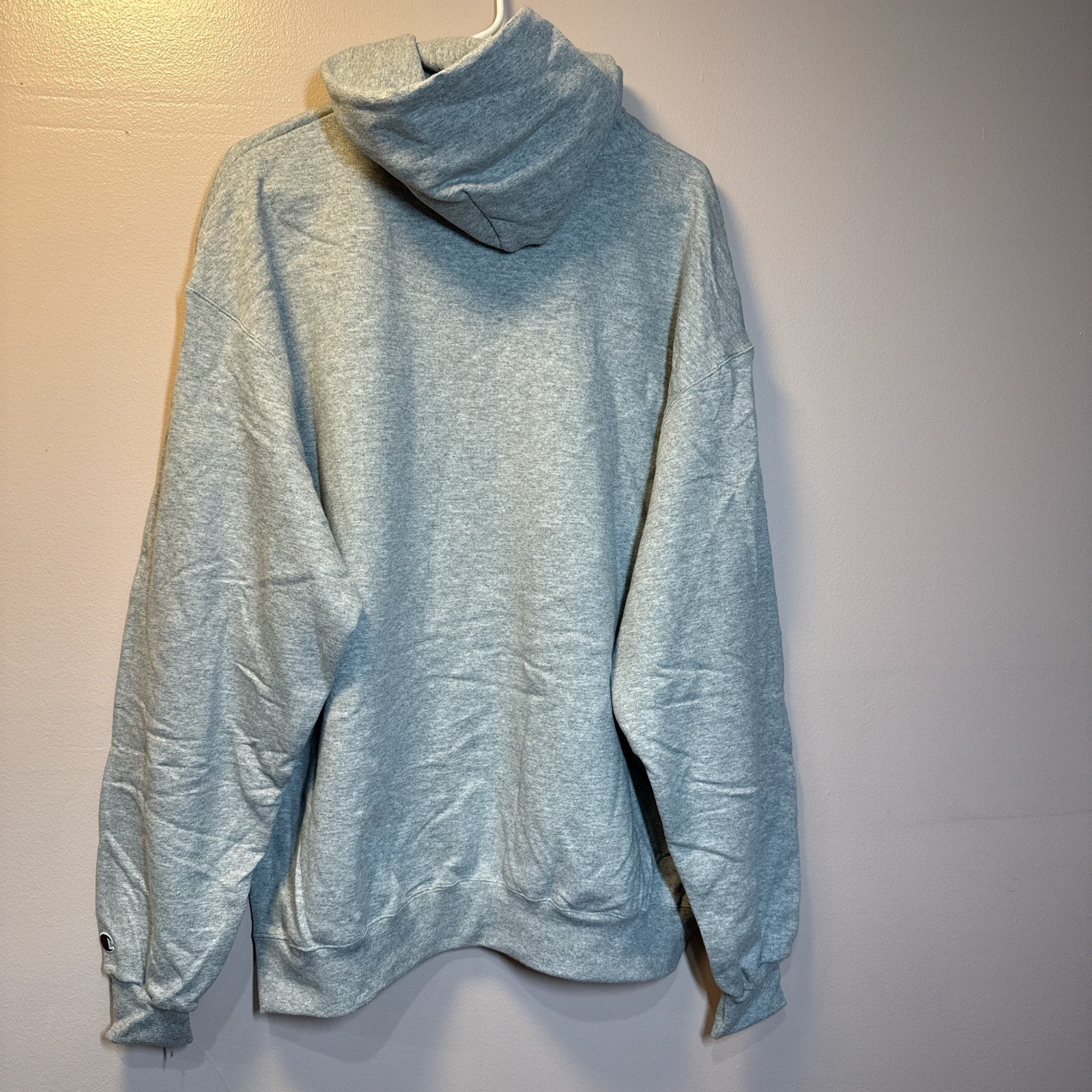 Champion Men's Powerblend Fleece Hoodie, Mesh X-Large