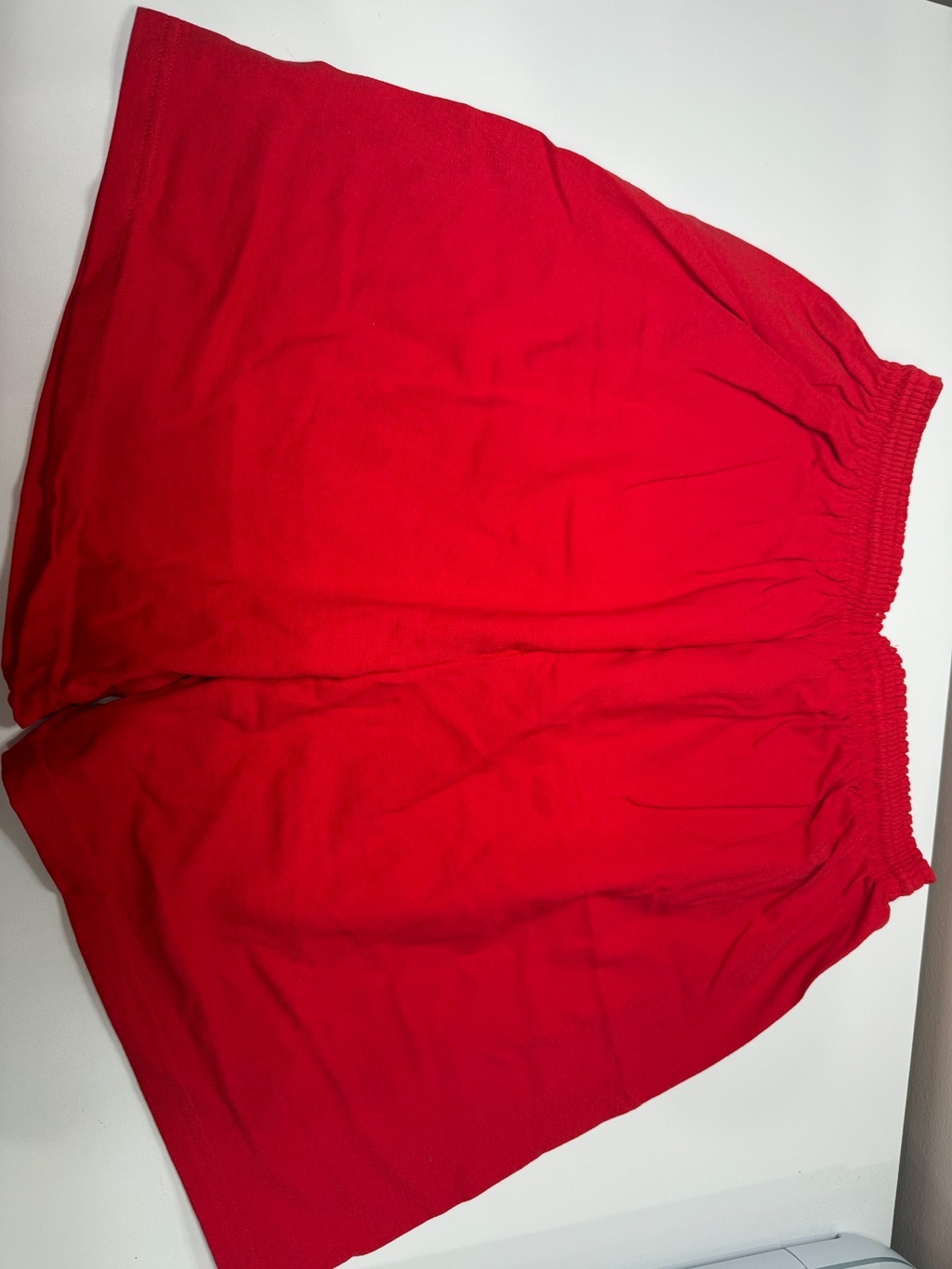 Men's Champion 100% cotton Jersey Shorts Scarlet  3XL (48-50)