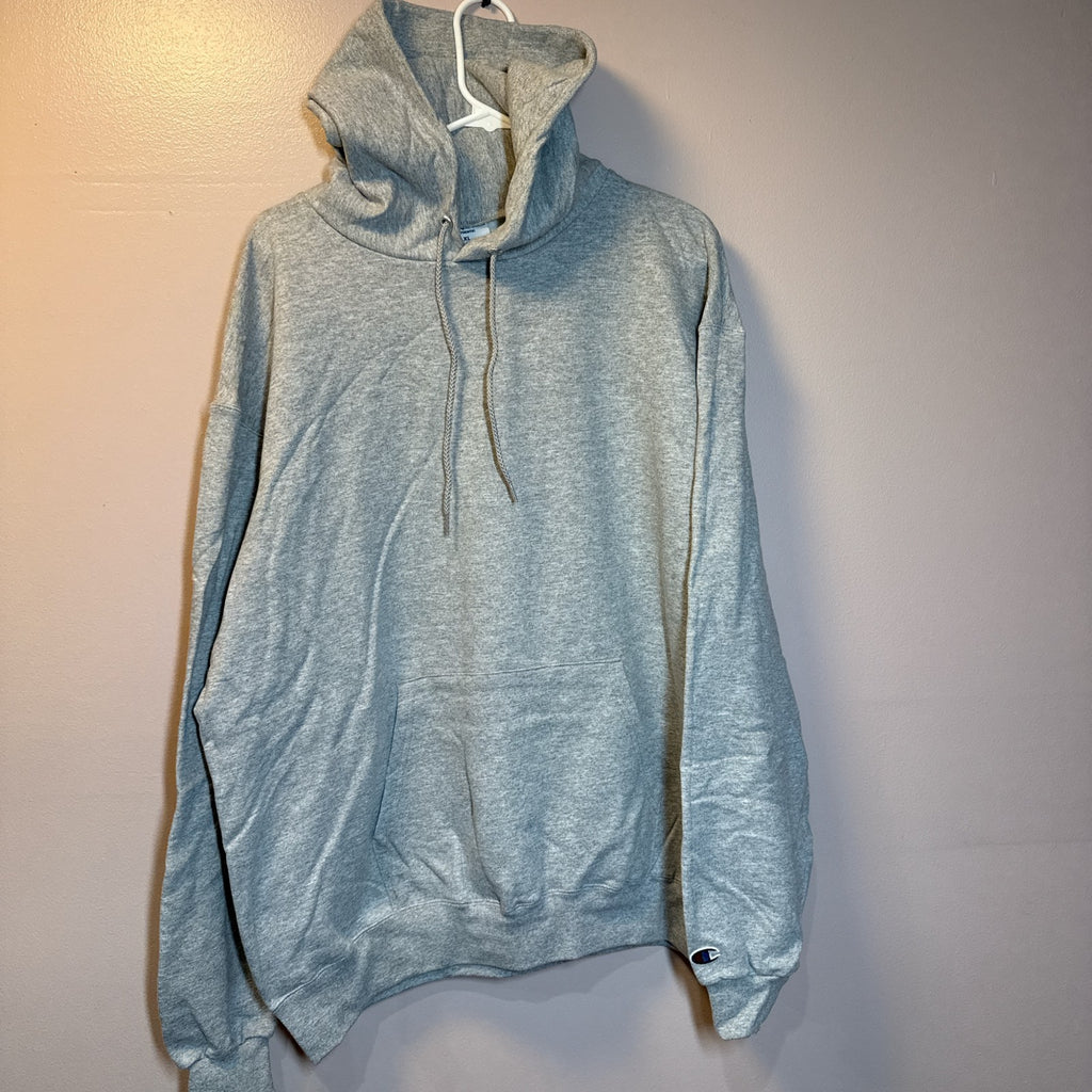 Champion Men's Powerblend Fleece Hoodie, Mesh X-Large