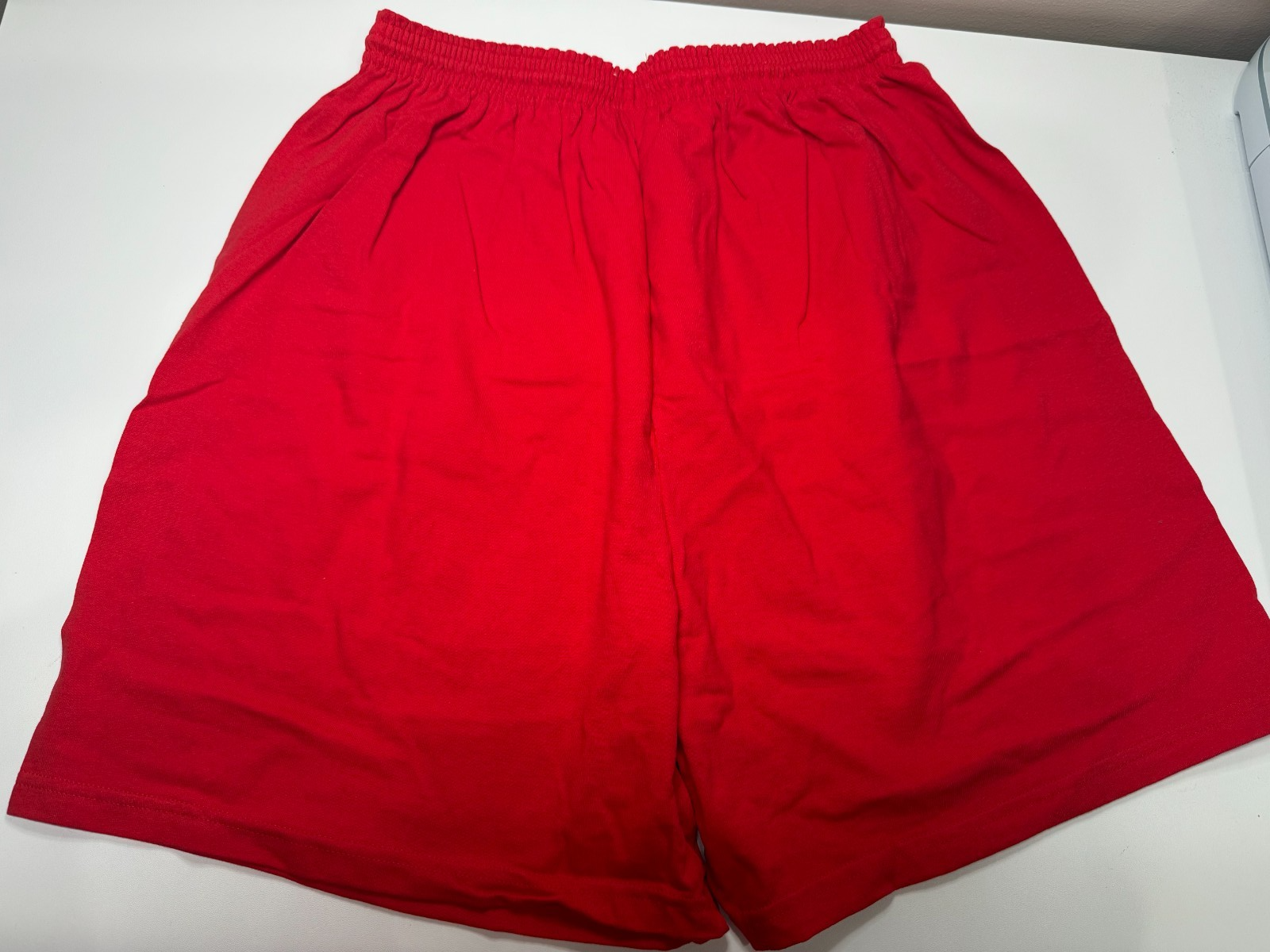 Men's Champion 100% cotton Jersey Shorts Scarlet  XXL(44-46)