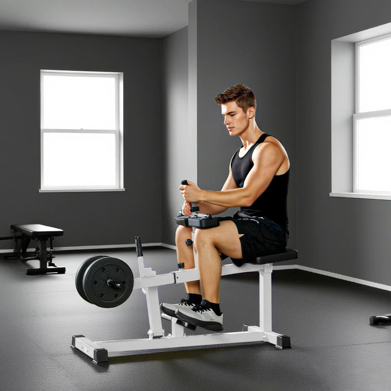Adjustable Seated Calf Raise Exercise Strength Training Gym Equipment